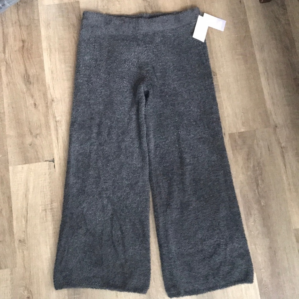Stars Above pull on wide leg pants super cozy warm fuzzy NWT size Large